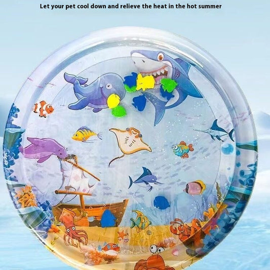 Self-Cooling Pet Mat - No Electricity Needed | Cooling Pad for Dogs & Cats