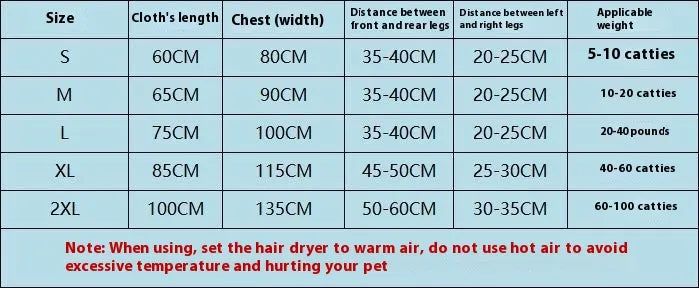 PawNest™ DryNest Suit