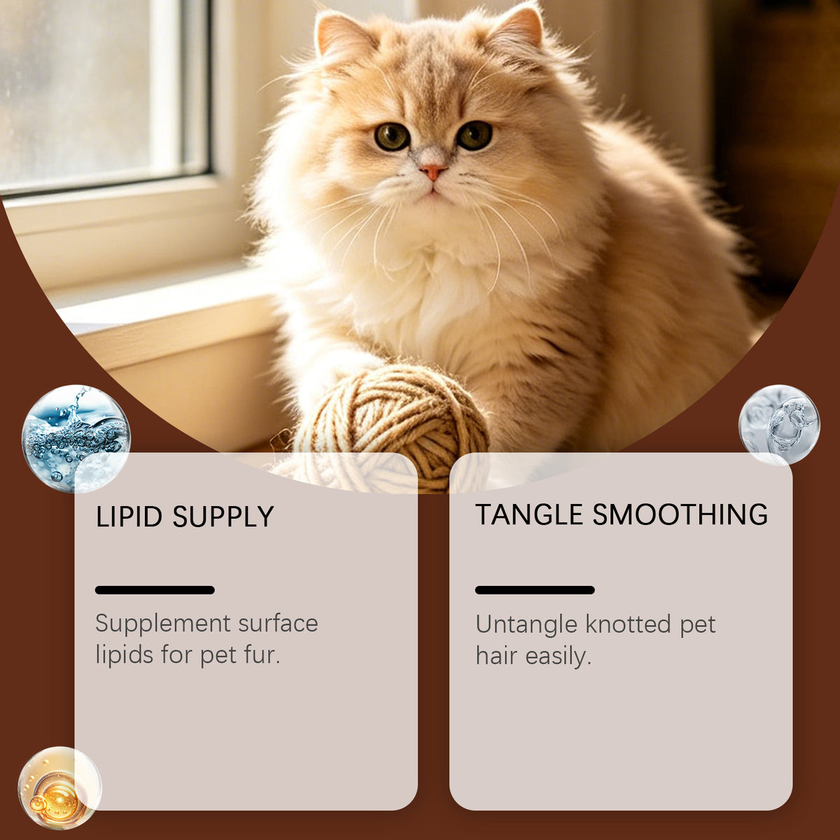 CoatGlow Pet Hair Care Oil – Detangle, Nourish & Shine