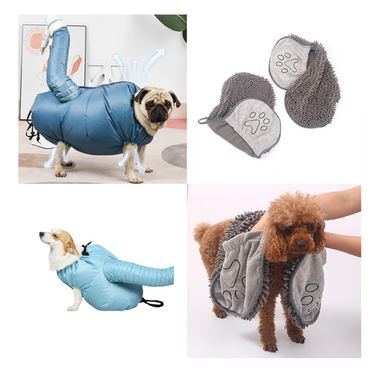 The Splash-Free Drying Duo