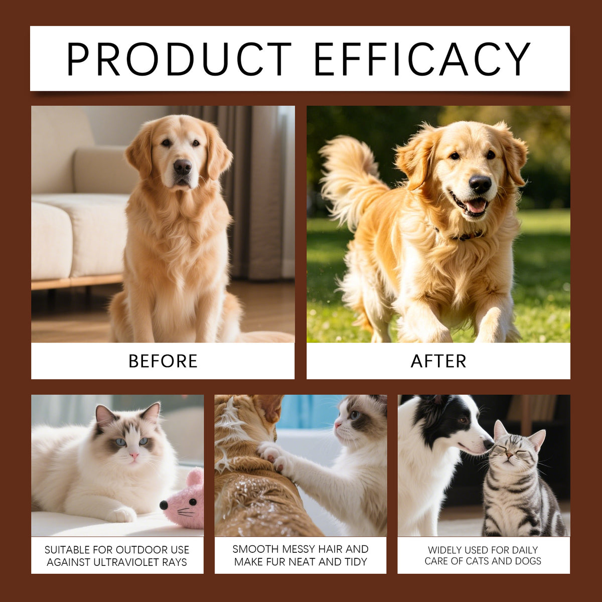 CoatGlow Pet Hair Care Oil – Detangle, Nourish & Shine